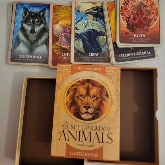 Oracle Cards The Secret Language of Animals - New - Picture 2 of 8
